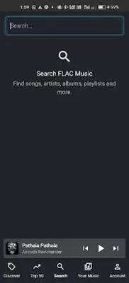 FLAC Music android App screenshot 0